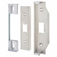 12mm Rebate Kit to suit Heavy Duty Flat Latches - Satin Stainless Steel