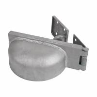 Padlock Protector - 180 x 50 x 64mm - Left Hand - Galvanised