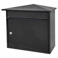Mersey Mailbox - 359 x 349 x 206mm - Black