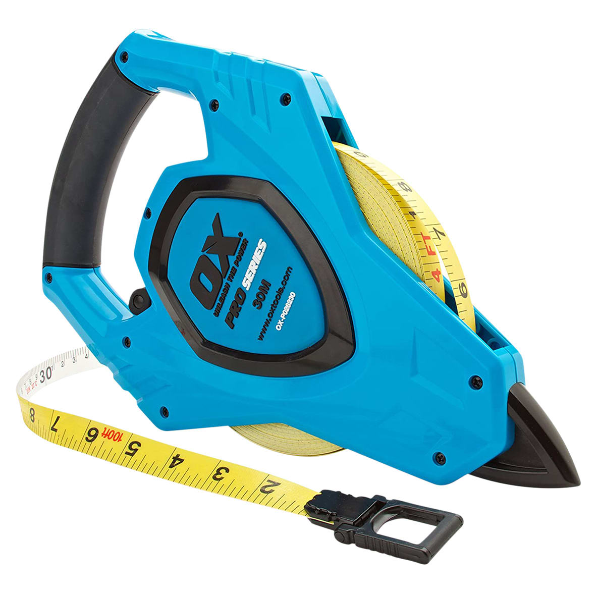 Pro Fibreglass Open Reel Tape Measure - 50m/ 165ft