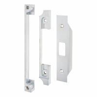 12mm Rebate Kit to suit Mortice Nightlatches - Satin Chrome