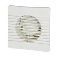 FLAT100T Flat Axial Extractor Fan with Timer - 4"/100mm - White