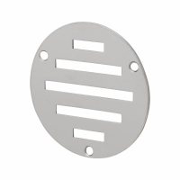 Circular Slotted Vent - 76mm - 900mm² Free Air Flow - Polished Stainless Steel