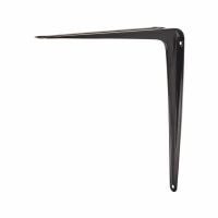 London Pattern Shelf Bracket - 250 x 200mm - Black