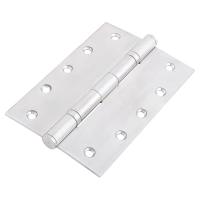 Heavy Duty Ball Bearing Butt Door Hinge - 152 x 102 x 3mm - Satin Stainless Steel - Pair