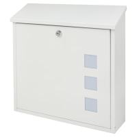Aire Postbox - 370 x 364 x 114mm - White