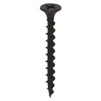 Coarse Thread Bugle Head Drywall Screws - 3.5 x 38mm - Dark Grey Phosphate - Pack of 1000