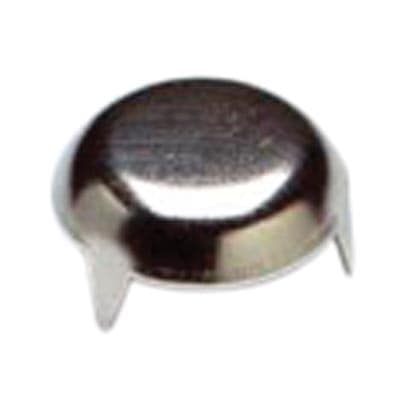 Pronged Furniture Glide - 19mm Diameter - Bright Zinc - Pack of 50