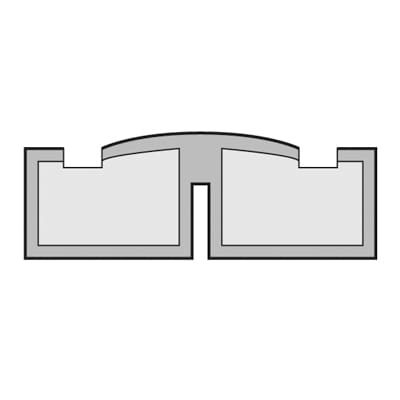 Intumescent Pack - FD30/60 - 20.5 x 7mm - Double Door Wiper Only - Pack of 2