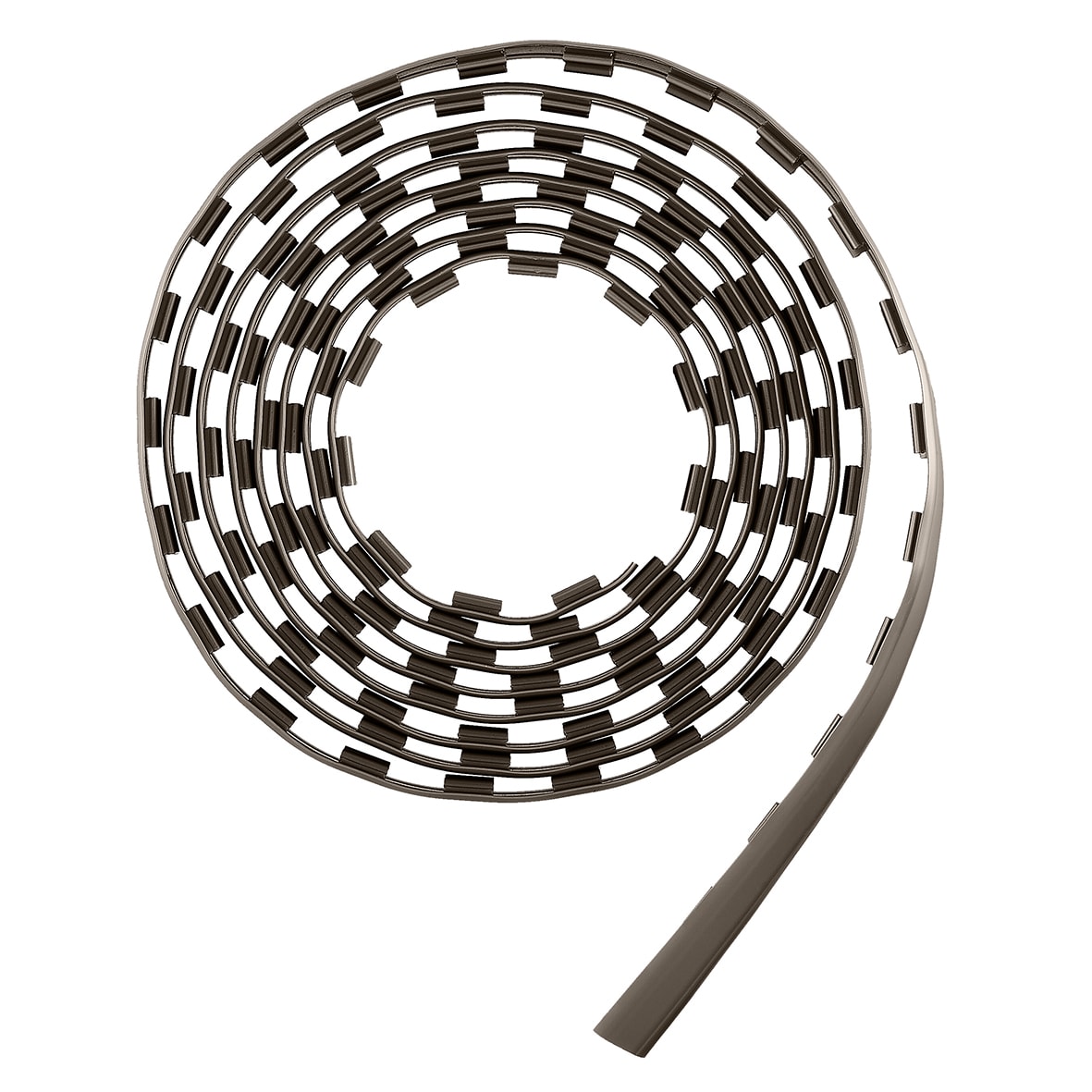 Top Track System - Hanging Wall Bar Cover - 4224 x 19 x 6mm - Graphite