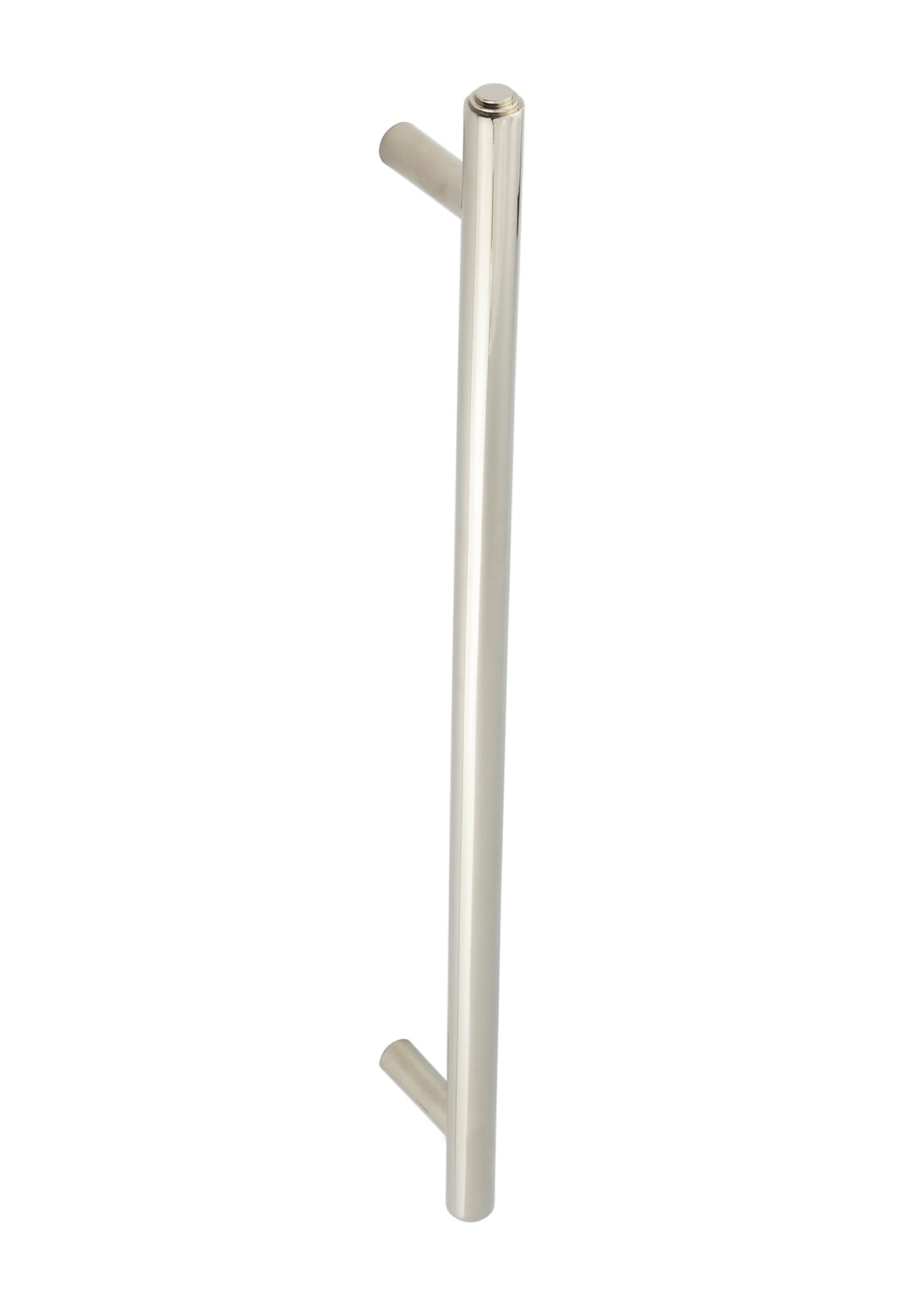 Polished Nickel 20mm T-Bar Door Pull Handle - Bolt Fix - 425mm c/c - Belgrave Range