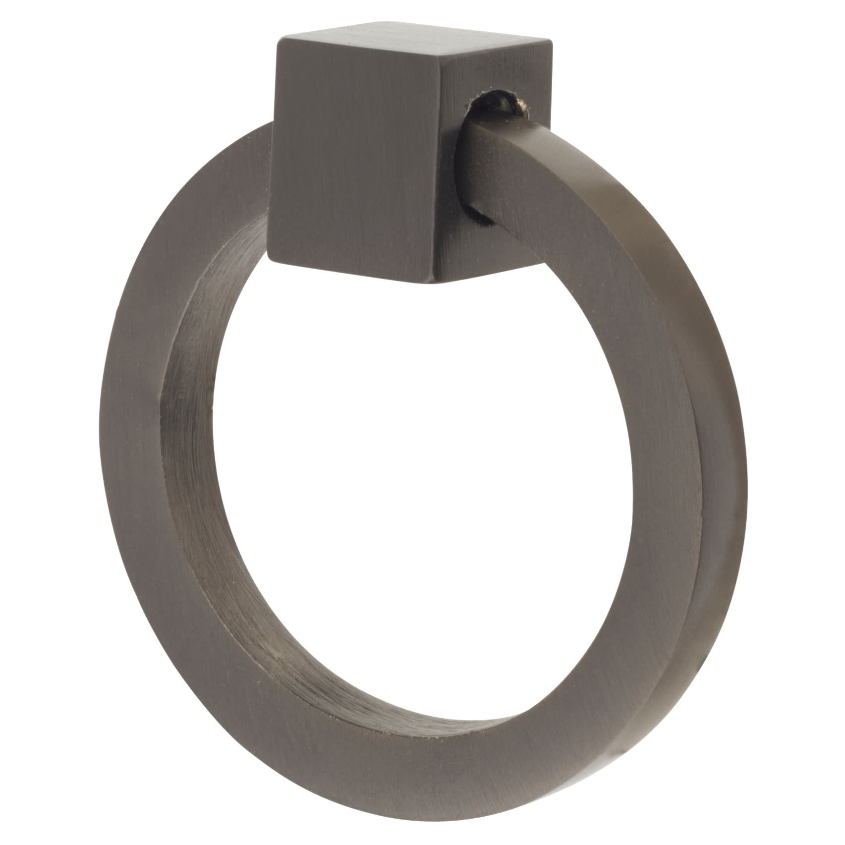Marcus Ring Cabinet Drop Handle - 50mm Diameter - Matt Bronze