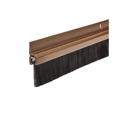 Brush Seal Strip - 914mm Length - Brush Size 22mm - Brown
