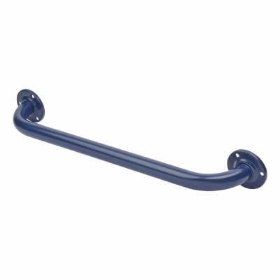 35mm Steel Grab Rail - 610mm Length - Dark Blue