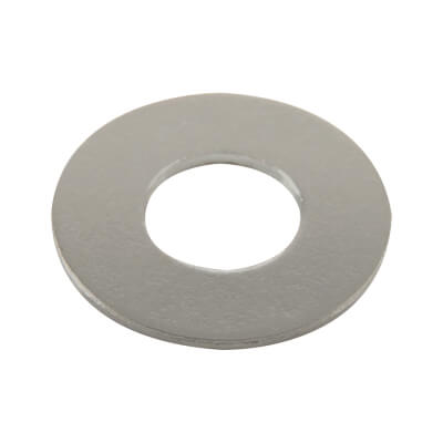 Steel Flat Washer - M8 - Bright Zinc Plated - Pack of 100