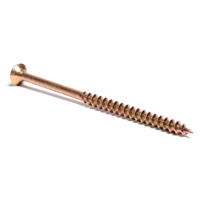 R2 Pozi Countersunk Wood Screws - 3.0 x 12mm - Yellow Zinc - Pack of 200