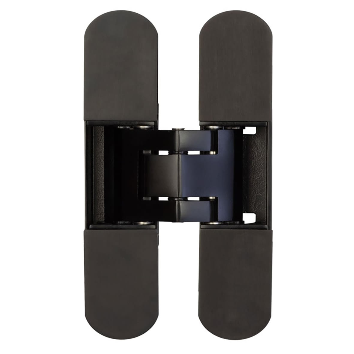 3D Fire Rated Concealed Door Hinge - 140 x 30mm - Black