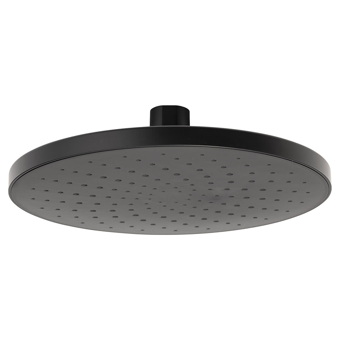 Presion Single Spray Shower Head - Matt Black
