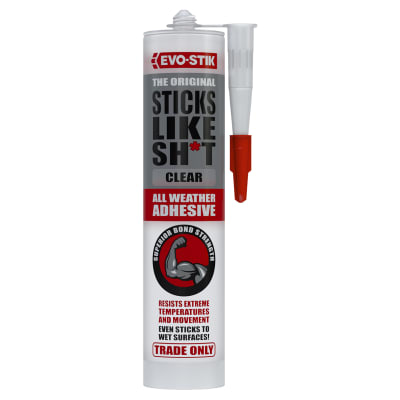 Sticks Like Sh*t Grab Adhesive - Solvent Free - 290ml - Clear