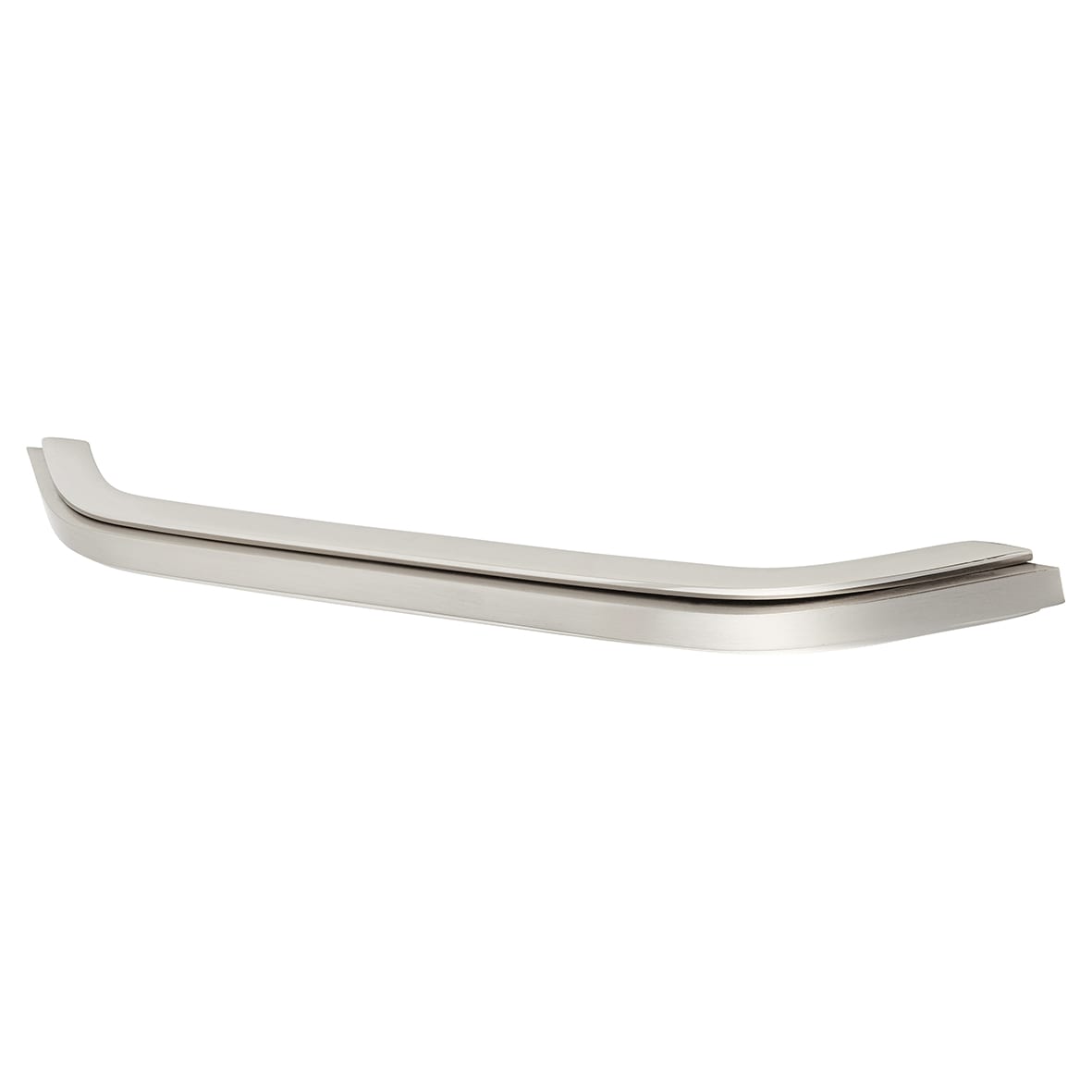 Aries Bow Cabinet Pull Handle - 224mm Centres - Satin Nickel