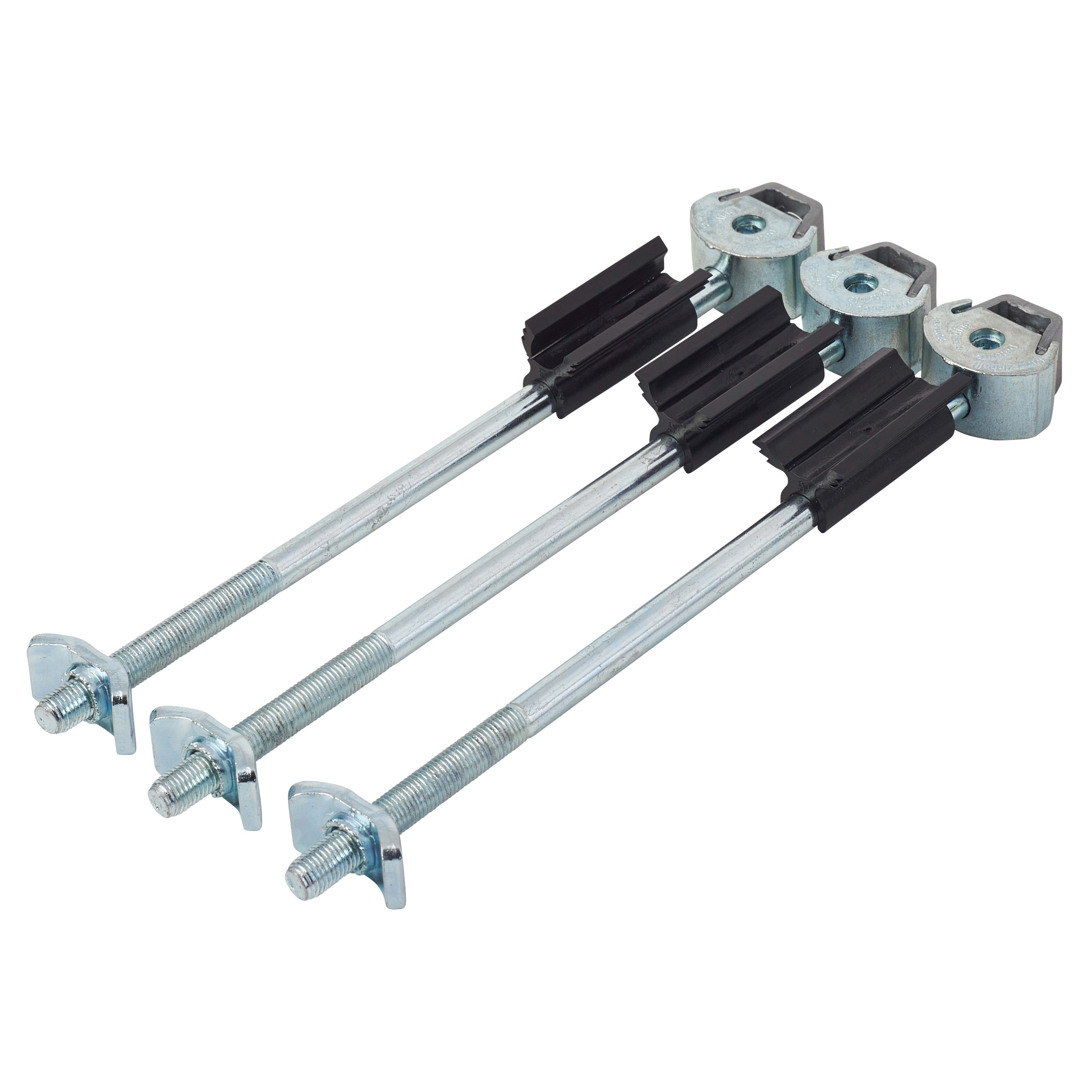 858ZIPCLIP Worktop Connectors - Suits 22mm Thick Worktops - 158mm Length - Pack of 3