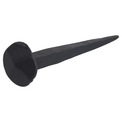 Handmade Nail - 3 x 3/4"- Steel - Antique Black - Pack of 10