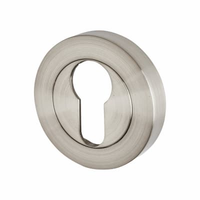 Escutcheon - 52mm Diameter - Euro - Satin Nickel