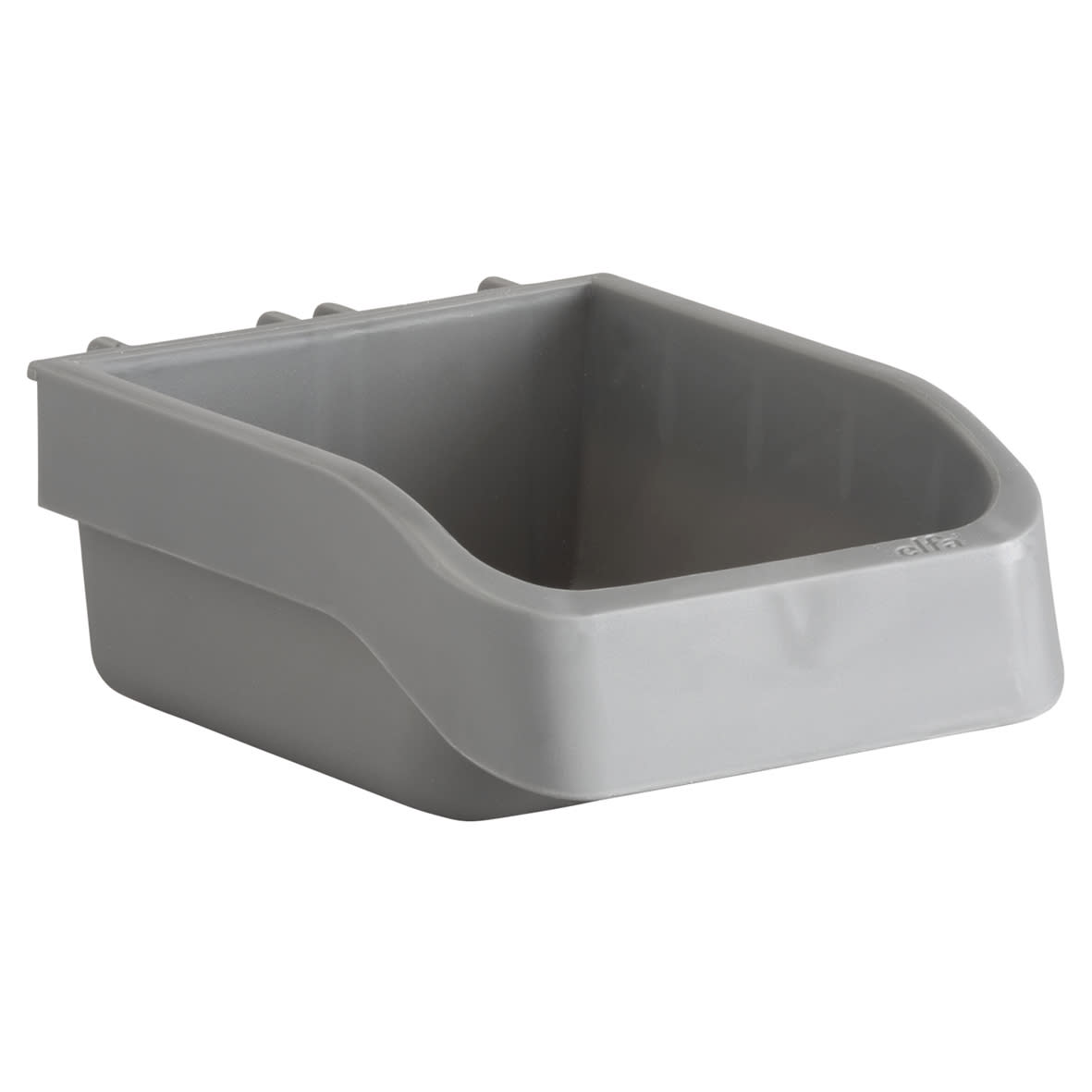 Garage Storage Top Track System - Accessory Box for Storing Board - Grey