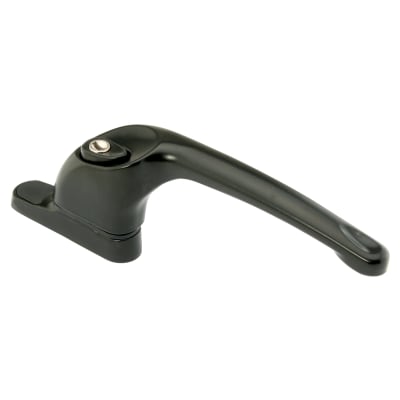 uPVC/Timber Maxim Espagnolette Locking Multipoint Window Handle - Right Hand - Black