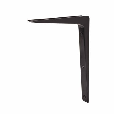 Aluminium Shelf Bracket - 200 x 300mm - Black