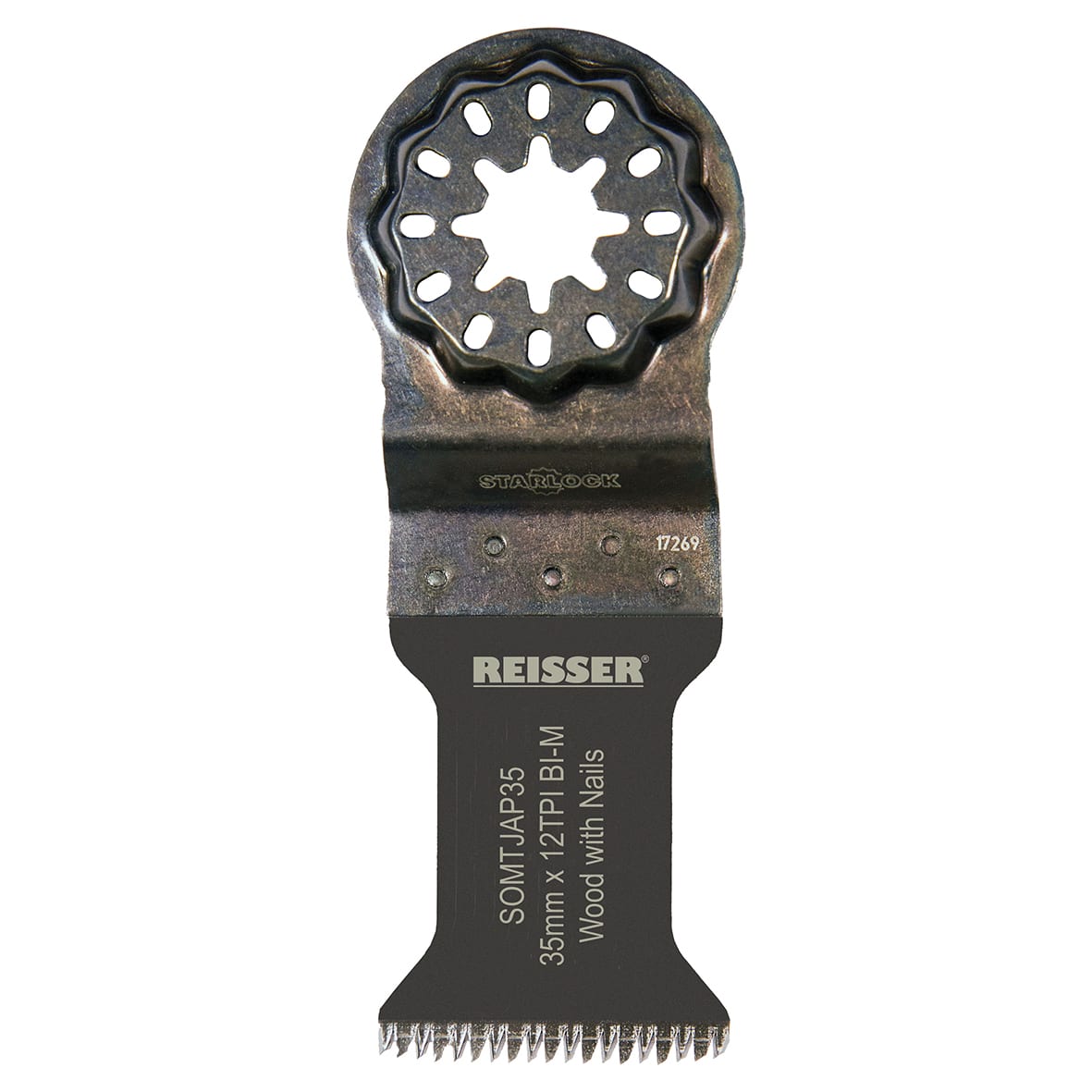 Starlock Japanese Tooth Bi-Metal Multi Tool Blade - 35mm x 12 TPI