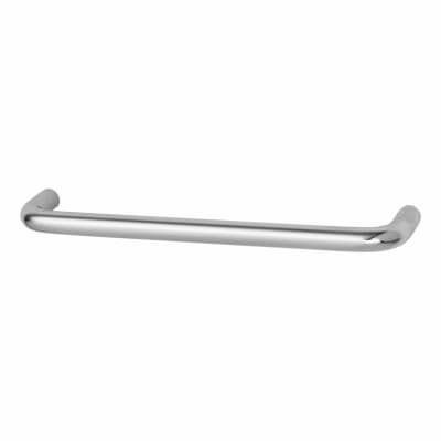 10mm D-Bar Cabinet Pull Handle - 152mm Centres - Polished Chrome