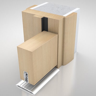 810 Automatic Drop Down Seal - 935mm Length - Grey