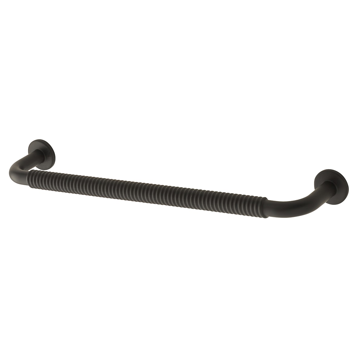 Crewe 10mm Reeded D-Bar Cabinet Pull Handle - 160mm Centres - Matt Black