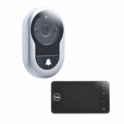 105° Memory+ Digital Door Cam Viewer - Door Thickness 38-110mm - White 159632P