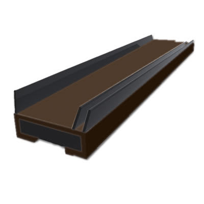 Triple Flipper Smoke Seal - - 20 x 4 x 2100mm - Brown - Pack of 5