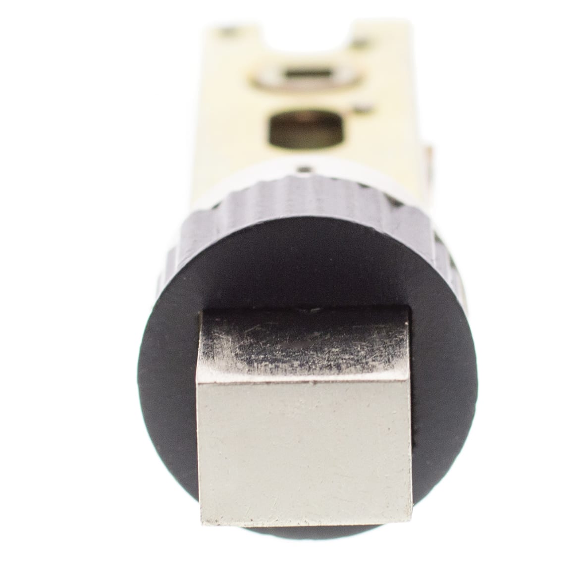 Smart Bolt Through Tubular Bathroom Deadbolt - 70mm Case - 57mm Backset - Matt Black
