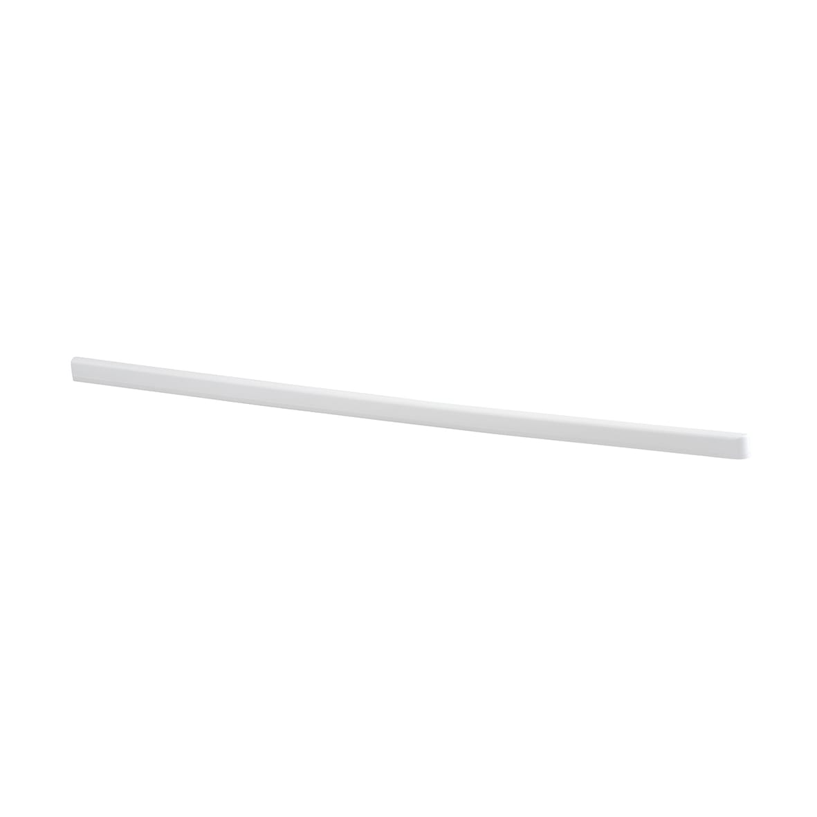 Top Track System - Click In Bracket Cover - 500mm Length - Right - White