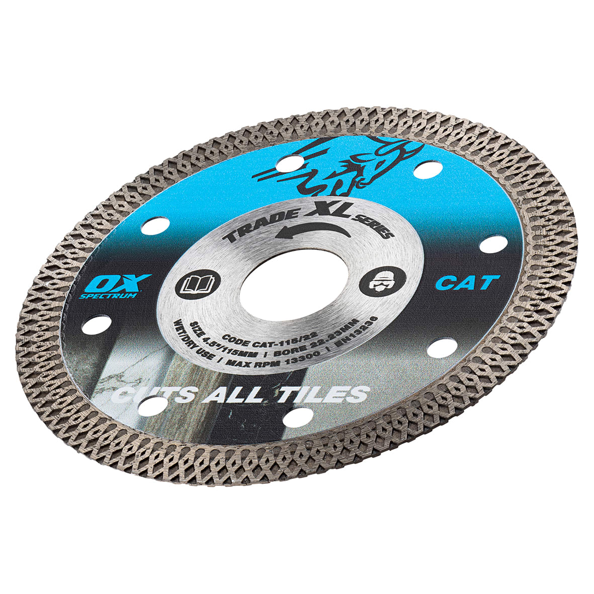 Trade XL Diamond Blade - 115 x 22.23mm - Ceramic & Stone Tiles