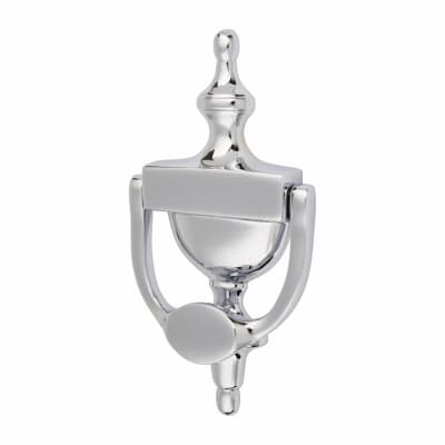 Marcus Urn Door Knocker - Polished Chrome - 195 x 100mm
