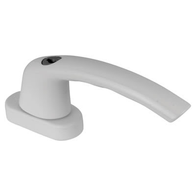 uPVC/Timber Tilt & Turn Espagnolette Locking Multipoint Window Handle - Dual - White