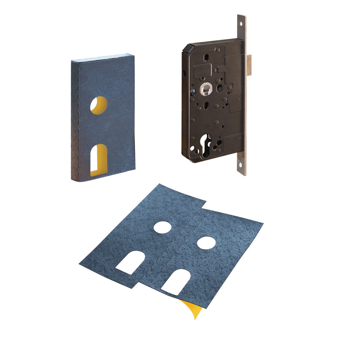 Intumescent Kit for Zoo DIN Sashlocks - & - 55-60mm Backset