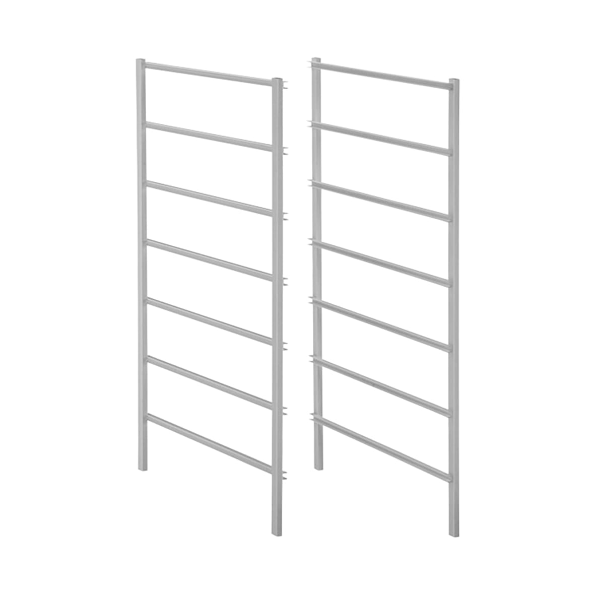 Drawer Basket Tower - 7 Frame Sides - 535 x 440mm - Platinum - Pair