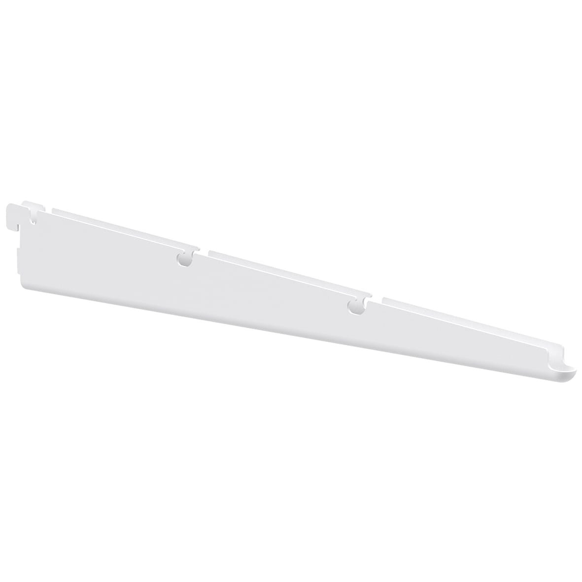Top Track System - Click In Shelf Bracket - 420mm Length - White