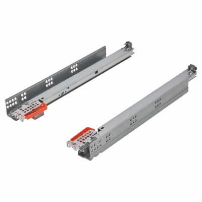 TANDEM BLUMOTION Soft Close Drawer Runners - Full Extension - 400mm Length - 11-16mm Panels - 30kg