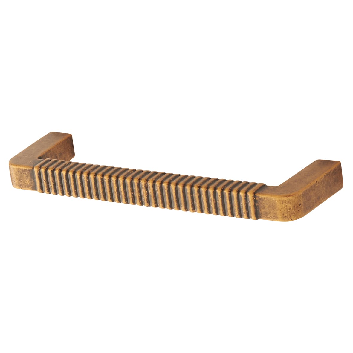 Buxton 9mm D-Bar Cabinet Pull Handle - 96mm Centres - Antique Brass