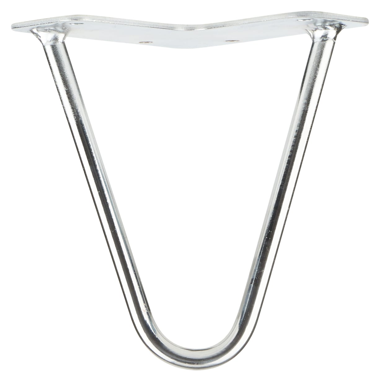 Hairpin Leg - 2 Pin - 150mm Height - Chrome - Pair