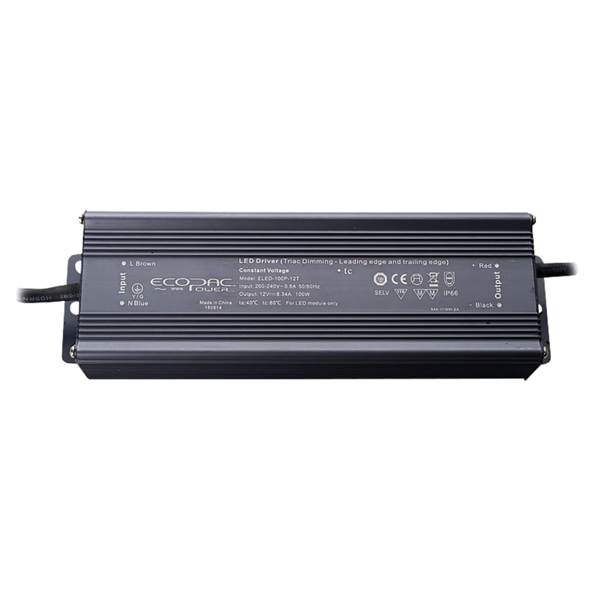 LED 24V 100W Constant Voltage Dimmable LED Triac Driver - - 200-240VAC