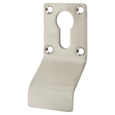 Satin Stainless Steel Euro Cylinder Pull - 92 x 43mm