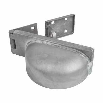 Padlock Protector - 180 x 50 x 64mm - Right Hand - Galvanised